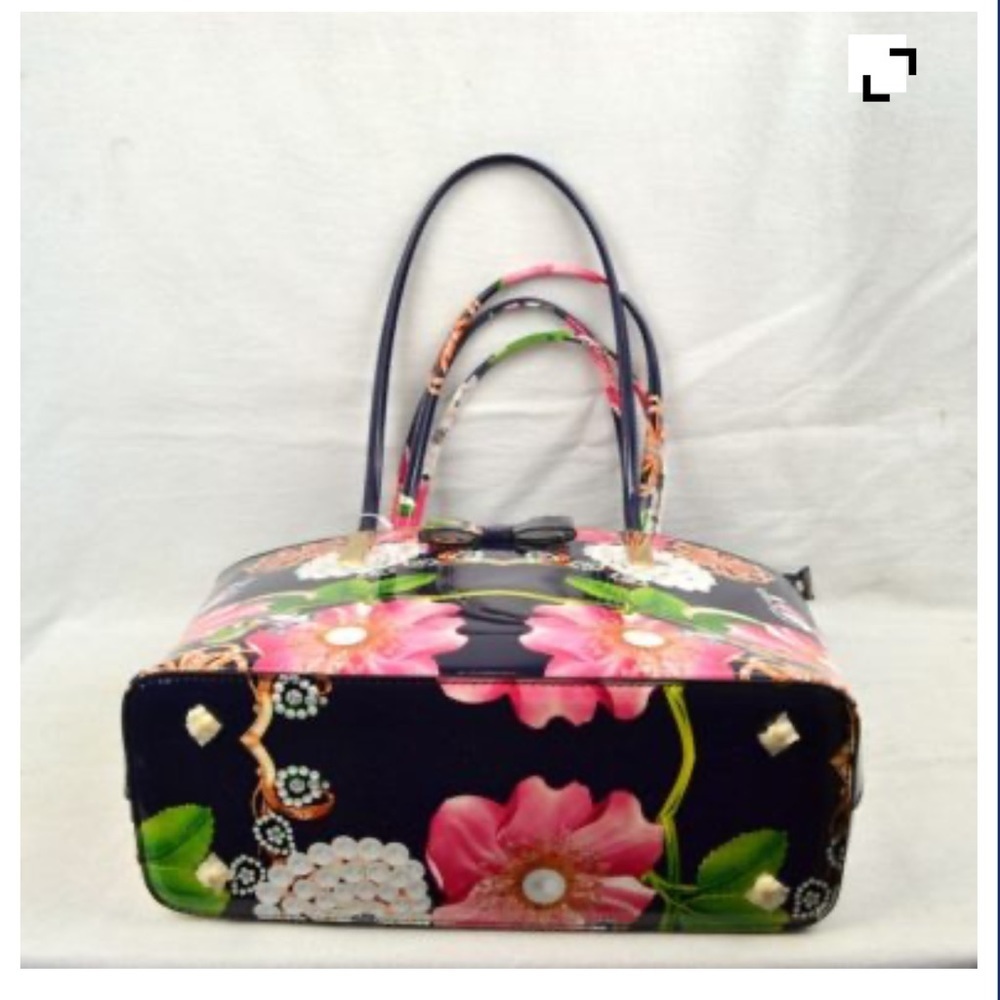NEW 2 in 1 Floral Tote Bag - Picture 3 of 5